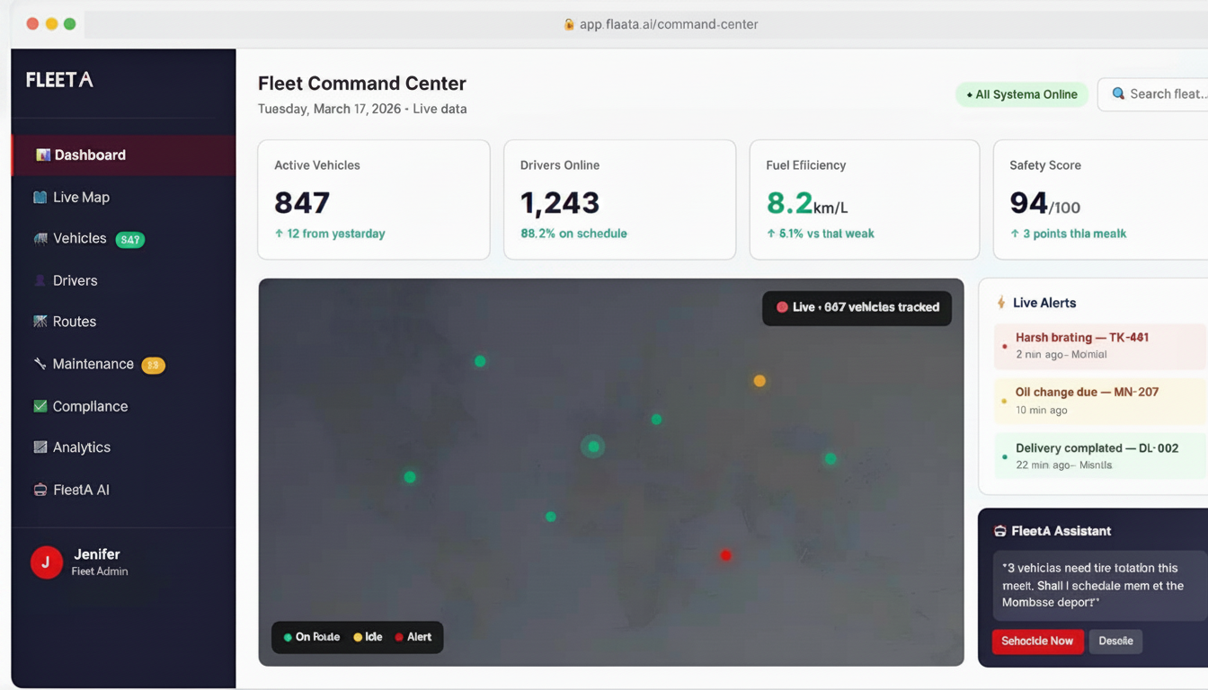 Fleeta Operations Dashboard